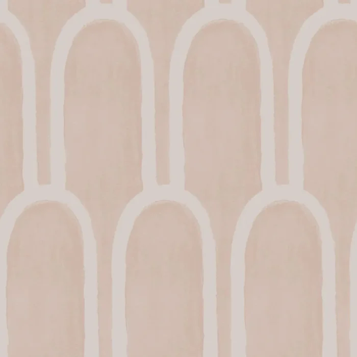 Queen Emma Peel and Stick Wallpaper, Beige - Image 1