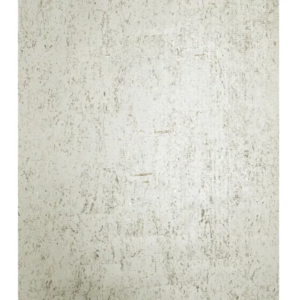 Real natural cork textured gray pearl off white silver metallic modern Wallpaper, 3ft X 24ft