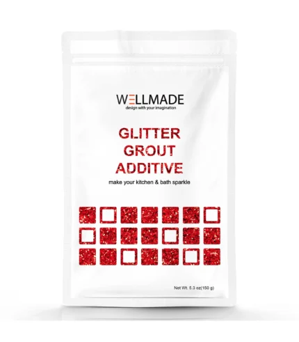 Red Glitter Grout Additive 5.3oz/150g/bag