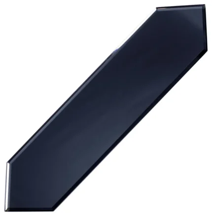 Reflections 3 in x 11.875 in Beveled Glass Mirror Picket Tile in Glossy Blue