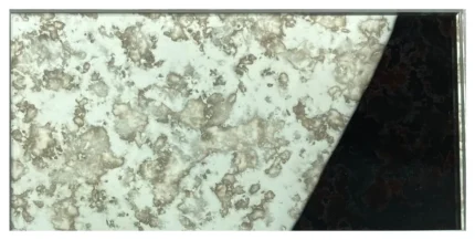 Reflections 3"x6" Glossy Glass Mirror Subway Tile,Antique Silver,Peel and Stick