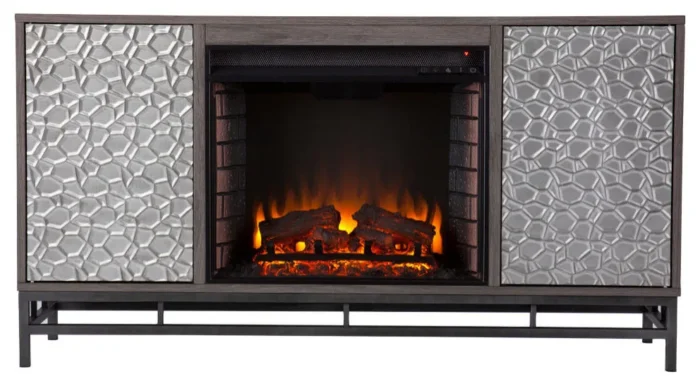 Richland Electric Fireplace With Media Storage - Image 1
