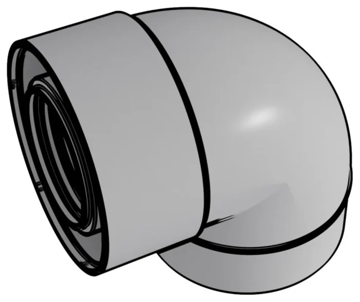 Rinnai 2/4 Condensing Vent Pipe Extension 10", 229230NPP - Image 1