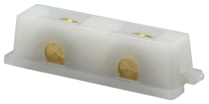 Roller Assembly, 7/16" Flat Edge Brass, Tandem