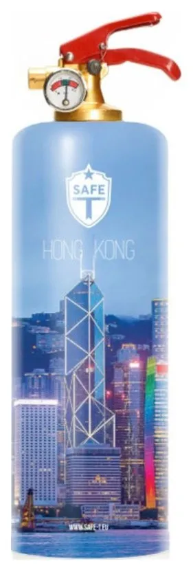 Safe-T Designer Fire Extinguisher, Skyline, Hong Kong