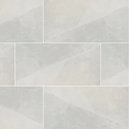 Sande Ivory 24x24 Polished Porcelain Tile, Sample