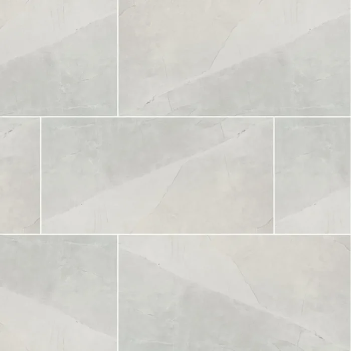 Sande Ivory 24x24 Polished Porcelain Tile, Sample - Image 1