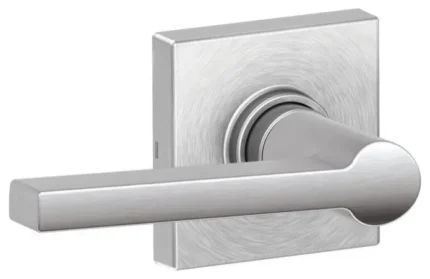 Schlage J10-SOL-COL Solstice Passage Door Lever Set - Satin Chrome