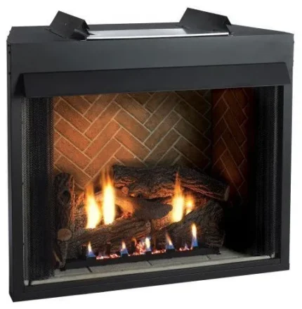 Select 42 VF FF Firebox, Sassafras Logset & MV Slope Glaze Burner - NG