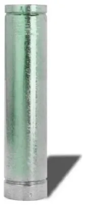 Selkirk 105036 Round Type B Gas Vent Chimney Pipe, 5" x 3', #5RV-3