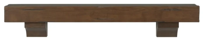 Shenandoah Pine Wall Shelf, 60-Inch, Rustic Cherry, Pack of 2 - Image 1