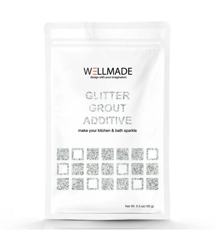Silver Glitter Grout Additive 5.3oz/150g/bag - Image 1