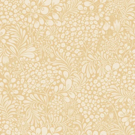 Siv Butter Botanical Wallpaper, Sample
