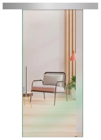 Sliding Glass Door Clear ALU100, 24"x81", T-Handle Bar