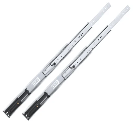Soft Close Drawer Slides, Full Extension, Ball Bearing, 22", 1