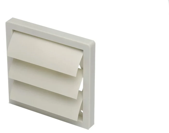Soler and Palau PER-250W 10" Plastic Louvre Shutter - Grey - Image 1