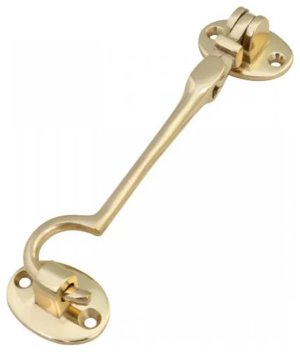 Solid Brass Cabin Eye Hook Latch for Doors and Cabinet Renovators Supply
