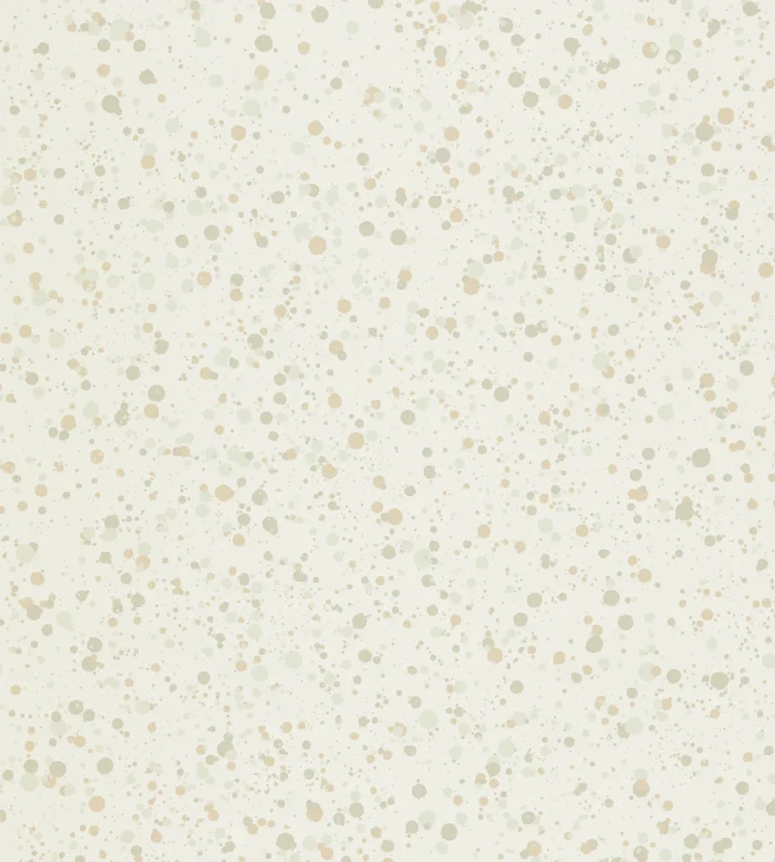 Spatter, Beige On White - Image 1