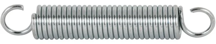 Spring, Extension, 1/4"x1-1/2" - .035 Dia, Single Loop, Open - Image 1