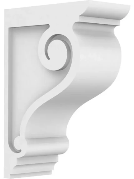 Standard Scroll Architectural Grade PVC Corbel