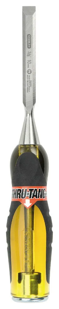 Stanley® 16-974 FatMax® Thru-Tang™ Wood Chisel, 3/8", 9" Length