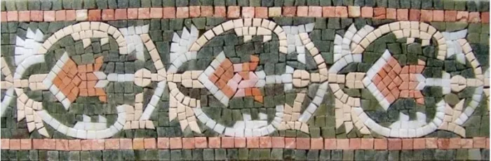Stone Border Artwork, 8"x12" - Image 1
