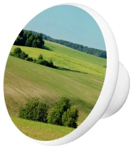 Summer Field Ceramic Cabinet Drawer Knob