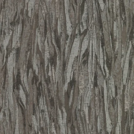 Suna Charcoal Woodgrain Wallpaper, Gray, Bolt