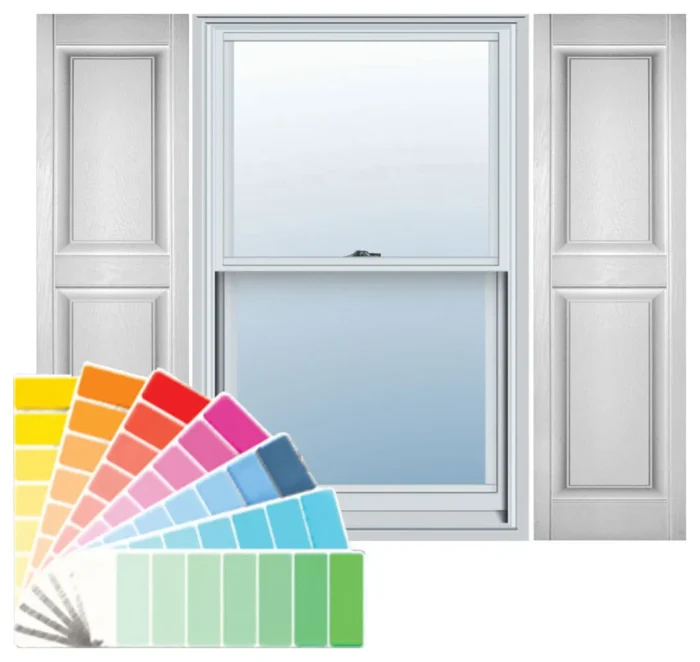 TailorMade Four Board Joined (2 Batten), Board-n-Batten Shutters - Image 1