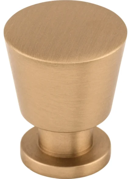 Top Knobs M1607 Rocks 7/8 Inch Conical Cabinet Knob - Brushed Bronze