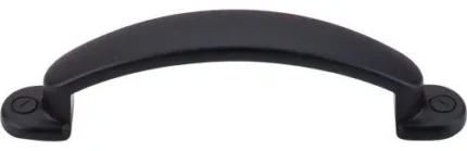 Top Knobs M1700 Arendal 3 Inch Center to Center Handle Cabinet - Flat Black