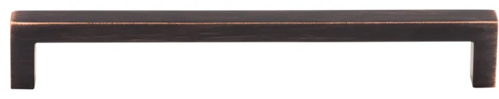 Top Knobs M2149 Square 7-9/16 Inch Center to Center Handle - Tuscan Bronze - Image 1