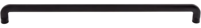 Top Knobs TK3046 Hartridge 12 Inch Center to Center Handle - Flat Black - Image 1