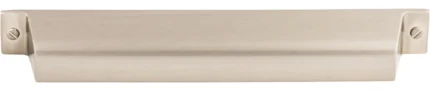 Top Knobs TK775 Channing 7 Inch Center to Center Cup Cabinet Pull - Brushed