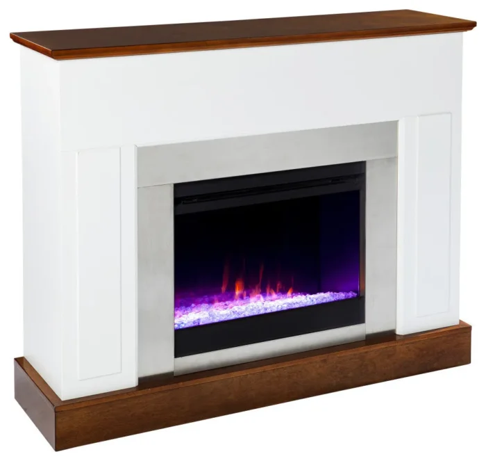 Trandling Color Changing Electric Fireplace - Image 1