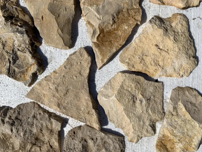 Tuscan Ashlar, Sand Beige Small Sample - Image 1
