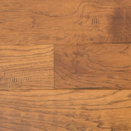 Ugen Floors 3/8" Engineered Hardwood Handscraped Hickory Collection, Sample