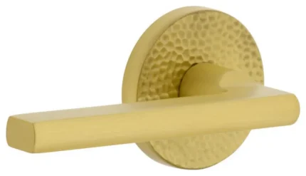 Viaggio CLOMHMMIL_PSG_238_LH Circolo Hammered Left Handed Solid - Satin Brass