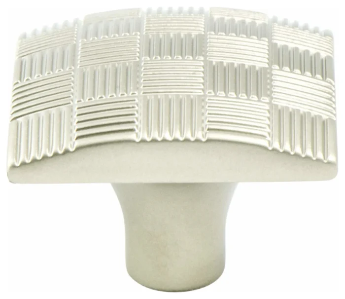 Virtuoso Knob, 1-1/8" Diameter, Satin Nickel - Image 1