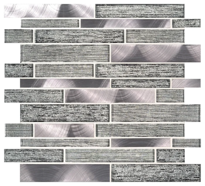 Volcanic Luxe Interlocking Mosaic, (4x4 or 6x6) Sample - Image 1