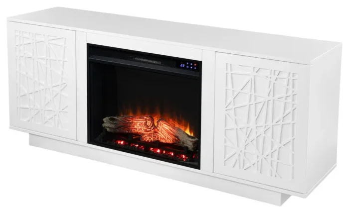 Wallaston Electric Media Fireplace With Storage - Image 1