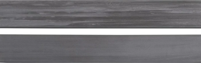Watercolor Graphite Matte Bullnose Porcelain TIle, Sample - Image 1