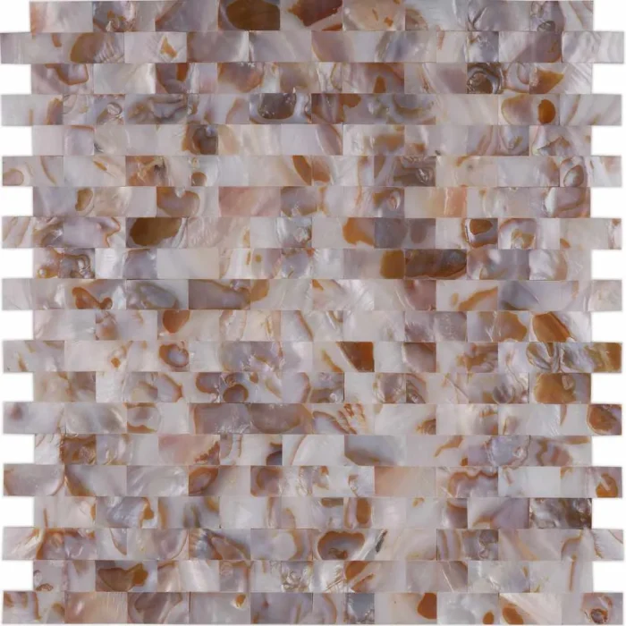 Wholesale 12PCS M02 Wall Tile Mother Of Pearl Shell Freshwater Tiles Decals - Image 1