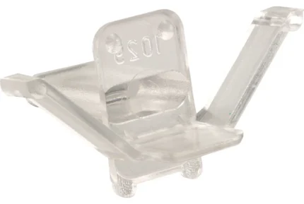 Window Screen Retainer Clip, #1029 Clear Plastic, 2Pack