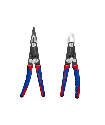 WORKPRO All-Purpose Linesman Pliers, 8-Inch, Strips 10 - 16 AWG wire,, 1 Pair