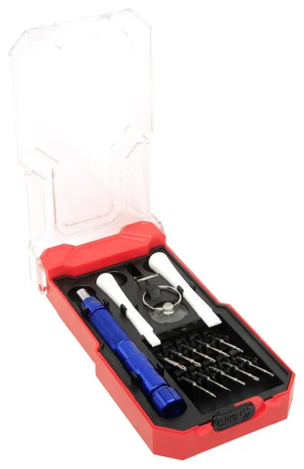 WORKPRO Smart Phone Tool Repair Kit, Aluminum Telescopic Screwdriver,, 15 Piece