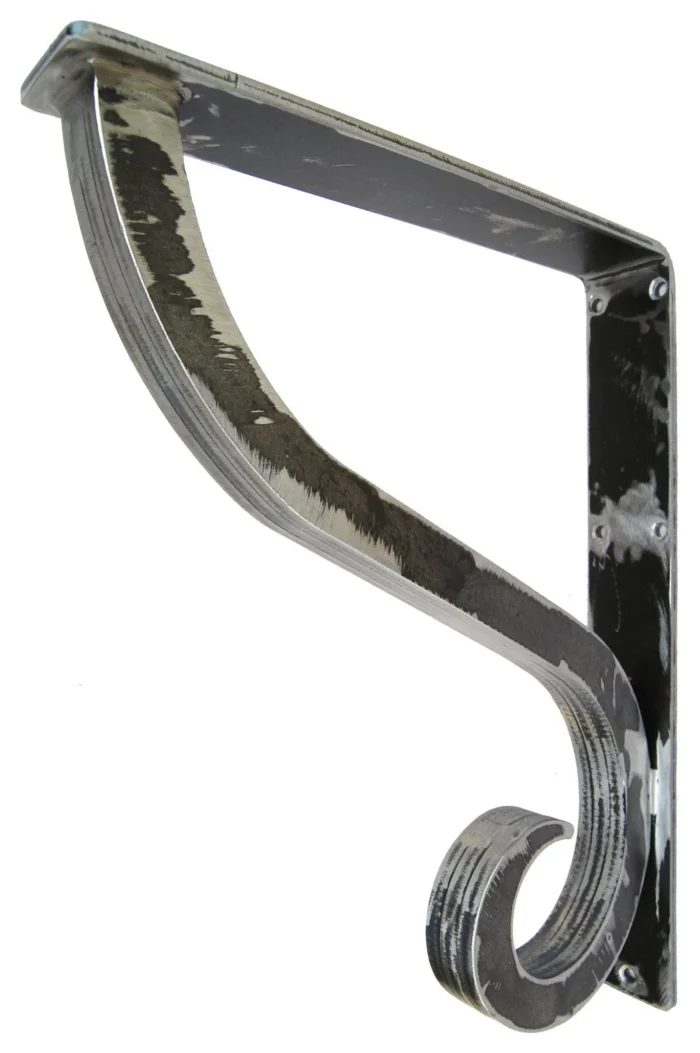 Wrought Iron Corbel - Camden 2" Wide Iron Countertop Corbel - Image 1