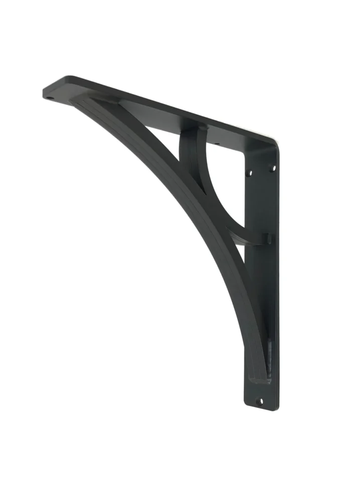 Wrought Iron Corbel - Eclipse 2" Wide Iron Countertop Corbel - Image 1