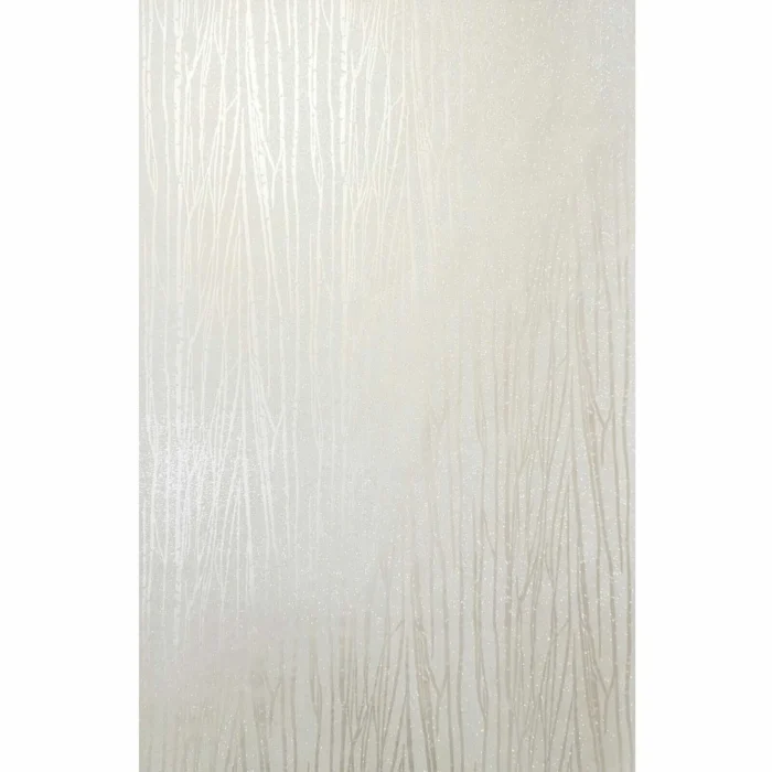 Zebra Lines Glassbeads Sparkle Glitter Champagne beige metallic Modern Wallpaper, 3 Ft X 24 Ft - 72 Sq.ft - Image 1